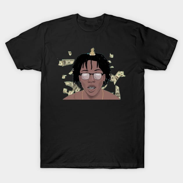 lil tecca money T-Shirt by Street Style (Print Designer)